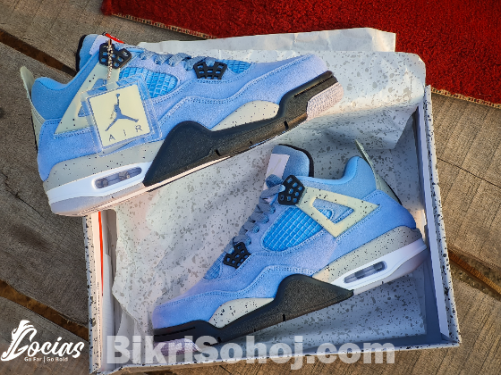 Air Jordan 4 University Blue (1:1 Grade) Sneakers